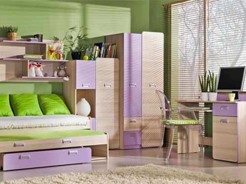 Közös gyerekszobák berendezése